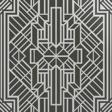Декор Labirinto Silver Sterling Su Bianco Matt 60x60 Petracer`s Swing керамогранит глазурованный, матовый S LABIRINTO 23-21