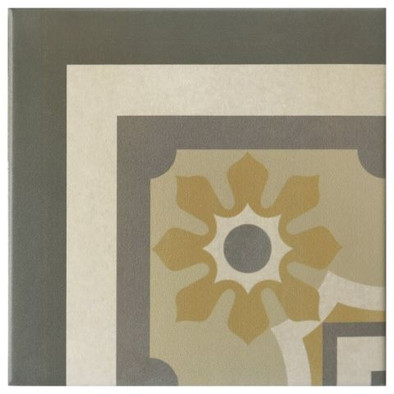 Декор Caprice Burgundy Corner керамический