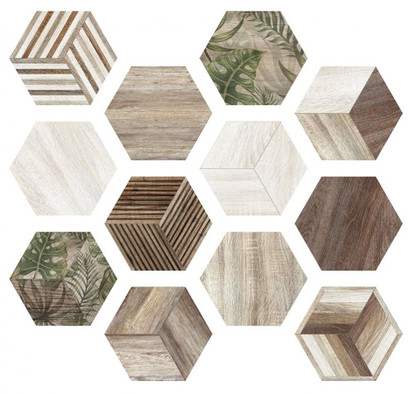 Керамогранит 23,2x26,7 универсальный матовый