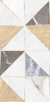 Настенная плитка Triangle Mix WT9TRI55 249х500х8.5 AltaCera глянцевая керамическая