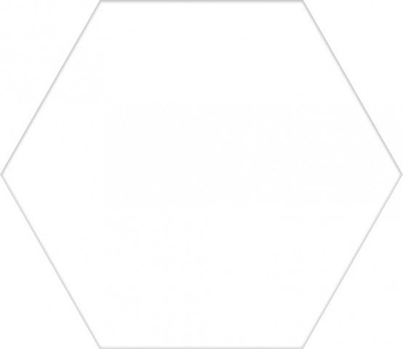 Керамогранит Codicer Basic Hex.25 White 25x22 универсальный сатинированный