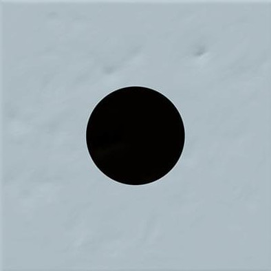 Декор Tondo Celeste 20x20 глянцевый керамический