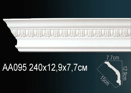 Перфект Карниз потолочный с рисунком AA095