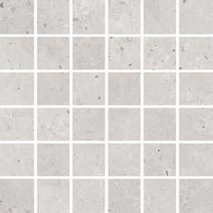 Мозаика Mosaico Tokio Cemento керамогранит 30х30 см матовая, серый
