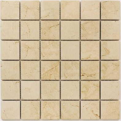 Мозаика Status Beige керамогранит 30х30 см антислип, матовая чип 4.8х4.8 мм, бежевый