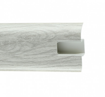 Плинтус 836 Дуб Веронский Royce 2200х58х20 пвх