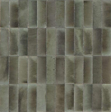 Керамогранит Gleeze Grigio 5х15 Marazzi Ragno глянцевый настенная плитка R8HS