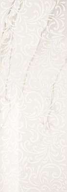 Декор Curl Calacatta White 35x100 глянцевый керамический