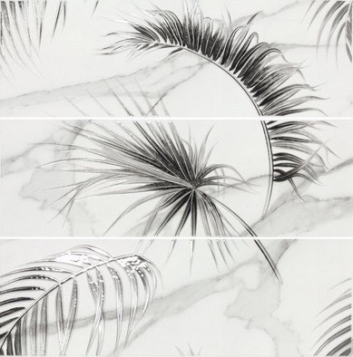 Панно Decor Set(3) Areca Matt 25x75 матовое керамическое фото Панно Decor Set(3) Areca Matt 25x75 матовое керамическое