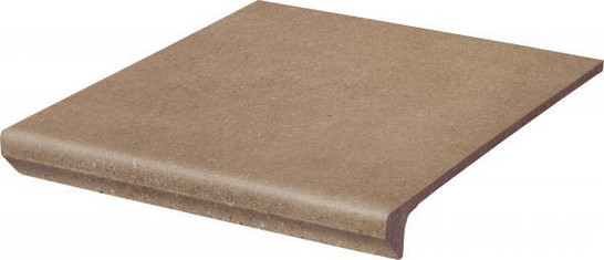 Ступень фронтальная Mattone Sabbia Brown Kapinos Stopnica Prosta B1a 30х33 клинкер матовая Paradyz Ceramika