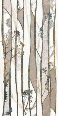 Декор Majestic Pure Grove Lev Ret 60x119.5 Piemme керамогранит полированный 3908