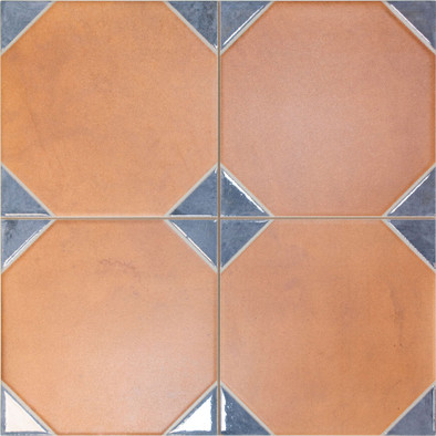 Керамогранит Dover Cotto Blue 33.3х33.3 Realonda матовый универсальная плитка