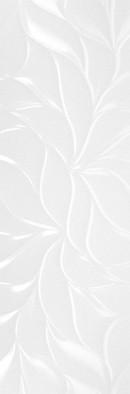 Настенная плитка Benadresa Leaves Blanco Brillo 30x90, глянцевая керамическая