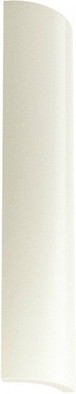 Бордюр Gamma Biala/Bianco Profil wypukly B Polys 3x19.8 глянцевый керамический
