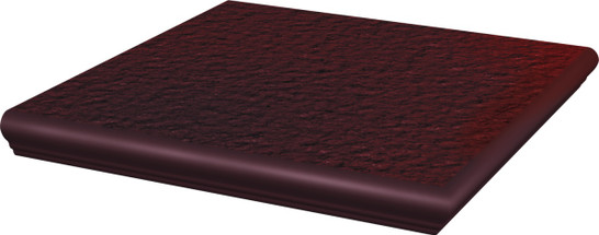 Ступень угловая Капинос Cloud Brown Kapinos Stopnica Narozna 32,8х32,8 клинкер матовая Paradyz Ceramika