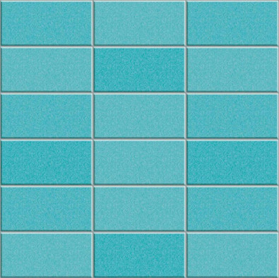 Мозаика Anthologhia Glauca керамика 30х30 см Appiani полуглянцевая чип 50х100 мм, бирюзовый MOS 2035