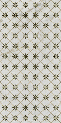 Декор VT/A568/11000R Серенада 1 глянцевый обрезной 30x60 Kerama Marazzi керамический