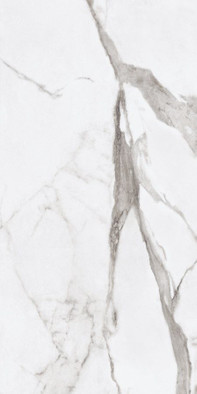 Керамогранит White Statuario Lap 60x120 универсальный лаппатированный (полуполированный)
