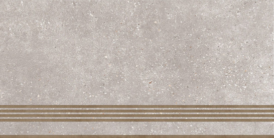 Ступень фронтальная ST183VG Coral Rock_GT Серый 30х60 керамогранит матовая Global Tile