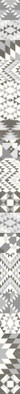 Бордюр BWU61SCA017 Scandi 3x60 глянцевый керамический