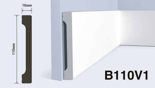 Плинтус Hiwood B110V1 фото Плинтус Hiwood B110V1