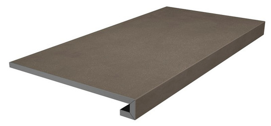 Ступень DD641820R/GCF клееная Про Чементо Коричневый Тёмный матовый 33x60 керамогранит Kerama Marazzi