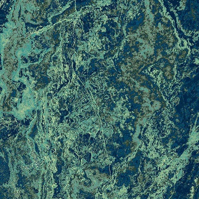 Плитка для бассейна фарфоровая Verde Guatemala VG165165 Serapool 16.5х16.5 матовая, рельефная, глазурованная под камень зеленая