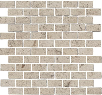 Мозаика MBD013 Про Лаймстоун Антика 1 Мозаичный Бежевый матовый керамогранит 30x32 см Kerama Marazzi