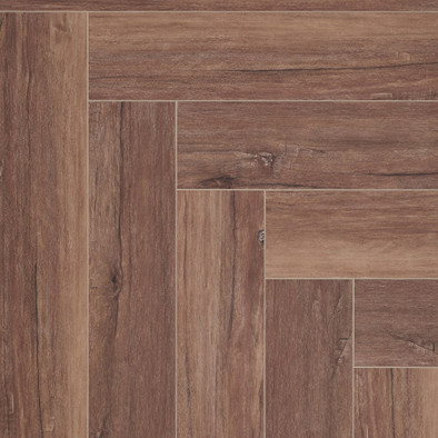 SPC ламинат Stepton 2020-6 Дуб Винный Weave 4V 43 класс 610х122х4.5 мм (каменно-полимерный) с фаской