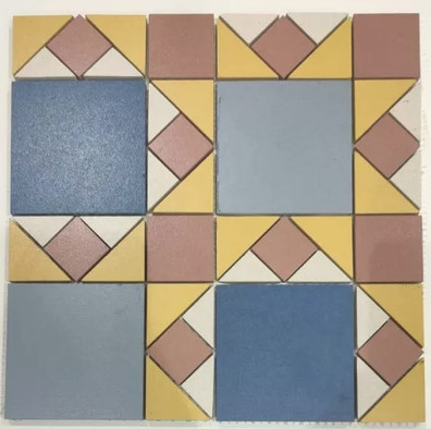 Керамогранит Герда Ф-(08/38/15/14/01) 29.2х29.2 Metlaha матовый напольная плитка