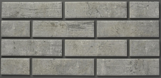 Клинкерная плитка Cement Dark 24.5х6.5х8.5 BestPoint матовая BPEX02