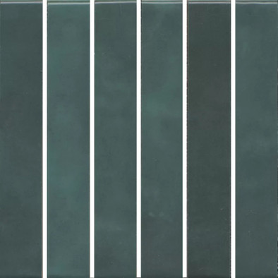 Декор KMD2MSM005BN Фес Мозаичный Зелёный Тёмный глянцевый 15x15x0,77 Kerama Marazzi керамический