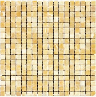 Мозаика 7M073-15P (Onyx Yellow) 305х305 15x15 оникс