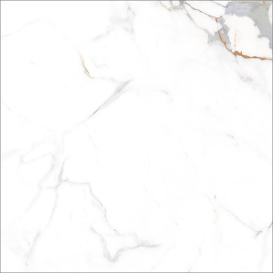 Керамогранит GT60606103PR Calacatta Imperial_GT Белый 60x60 полированный Global Tile универсальная плитка