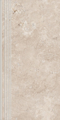 Ступень фронтальная K-2120/MR/st01/300x600x9 керамогранит матовая Kerranova Мурашки