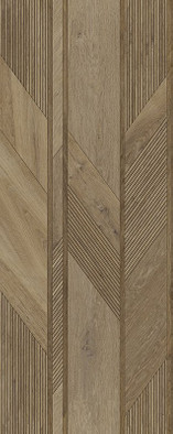 Настенная плитка Arrow 3d Roble 59.6x150 Porcelanosa 3D Deco матовая, рельефная (структурированная) керамическая 38643 фото Настенная плитка Arrow 3d Roble 59.6x150 Porcelanosa 3D Deco матовая, рельефная (структурированная) керамическая 38643