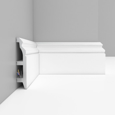 Плинтус D232 ДМ Decomaster дюрополимер 2000х100х22 мм