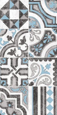 Декор Вставка Кадис D 25х50 Axima матовая керамический