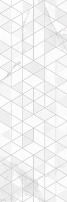 Декор Statuario Vetro White W\DEC M 25x75 NR Glossy 1 глянцевый керамический фото Декор Statuario Vetro White W\DEC M 25x75 NR Glossy 1 глянцевый керамический