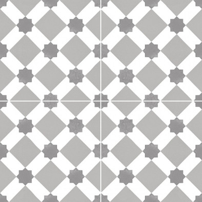 Керамогранит Chic Howard Grey 44,5x44,5 Dual Gres матовый напольный DG_CH_HOW_GR_DP