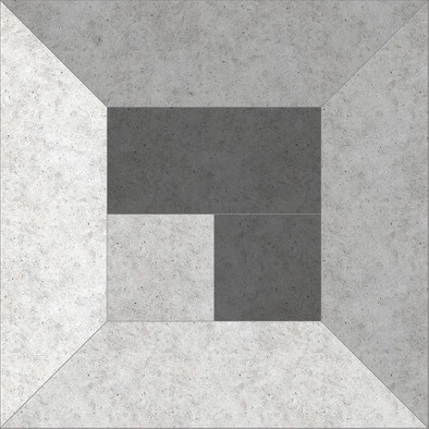 Керамогранит Megapolis Betton Grey Deco Серый 45х45 ProGRES Ceramica матовый напольная плитка 737496