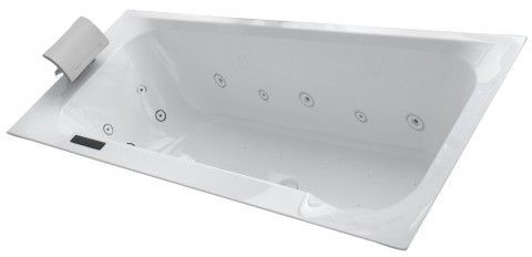 Акриловая ванна Jacob Delafon E5BB214L-00 г/м Doble с сиcтемой Plus, спинные форсунки слева /170x75/ (бел)