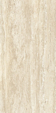Настенная плитка Belle Travertino Brillo 25х50 Keraben глянцевая керамическая 00000039137