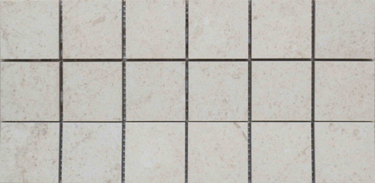 Мозаика Mk.LimestoneCreamRect1530_10.4 15х30 керамогранит матовая, серый