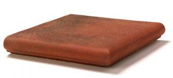 Ступень угловая Gres De Aragon Esquina Redondo Antic Marron 33x33 матовая