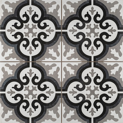 Керамогранит Manisa Black Pre-cut 45x45 Etili Seramik матовый напольный