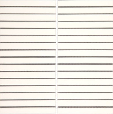 Мозаика PP15145-11 керамика матовая 29.7х29.7 см чип 15х145 мм, белый