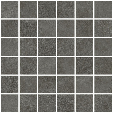 Мозаика Living Ceramics Floss Mosaic Graphite Anti-Slip 30x30 керамогранит чип 55х55 мм, серый LV11430