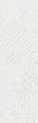 Настенная плитка Materia Textile White керамическая