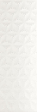 Настенная плитка Corn Clinker Snow Baldocer 40x120 глянцевая, рельефная (структурированная) керамическая УТ0025243